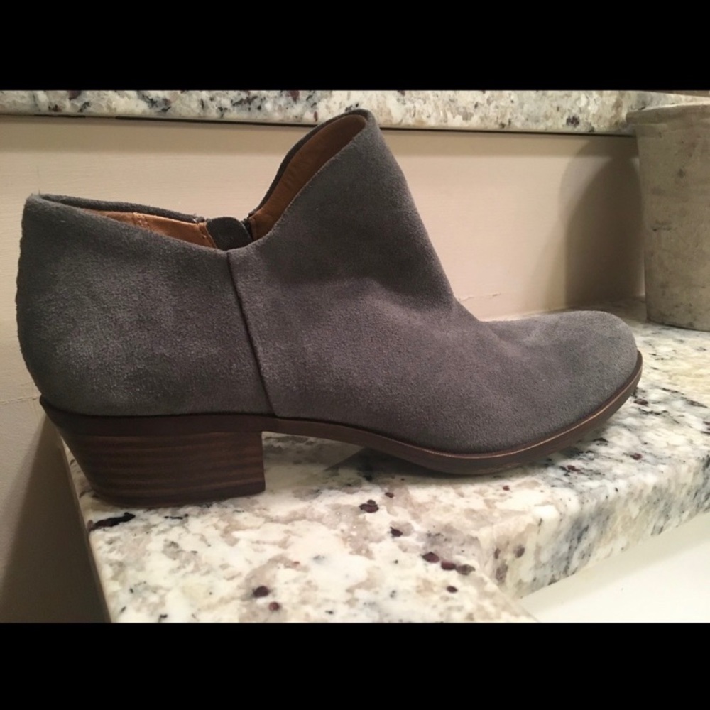 Brand new Gray Lucky Brand booties